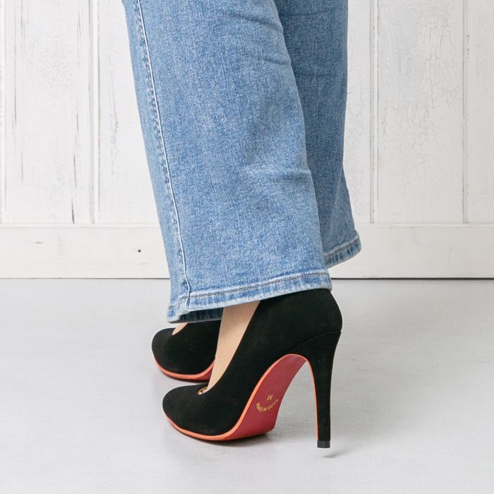Attagirl Red Sole High Heel Pumps 10cm Heel