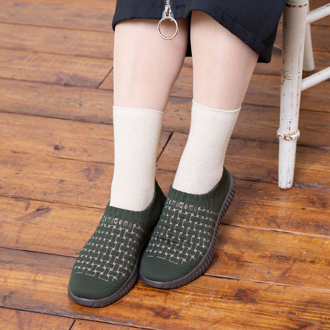 ゴムゴム Gomu56 ニットスニーカー