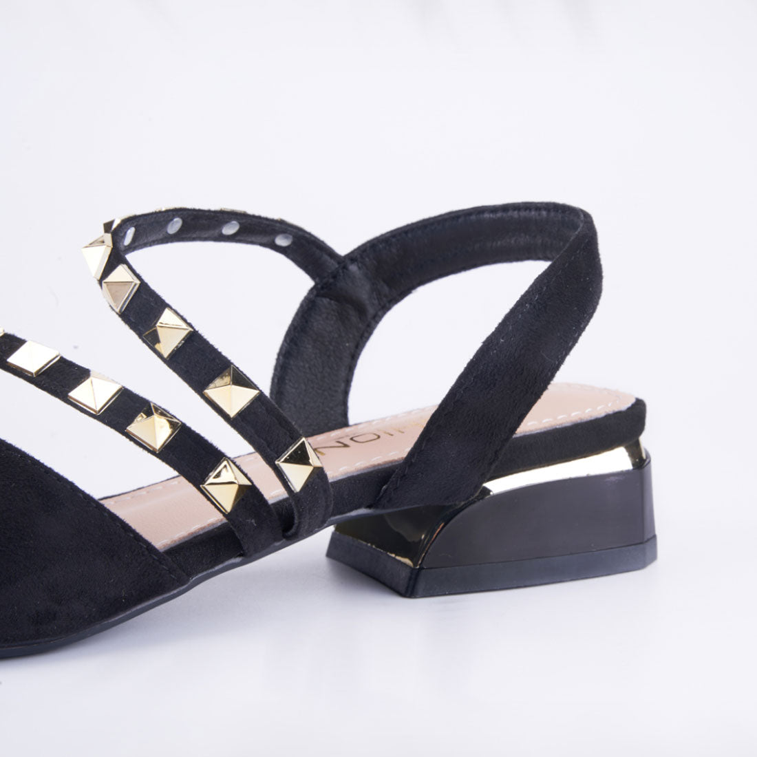 ロディック Rodic レディース ローヒール パンプス シューズ (ブラック) ブラック