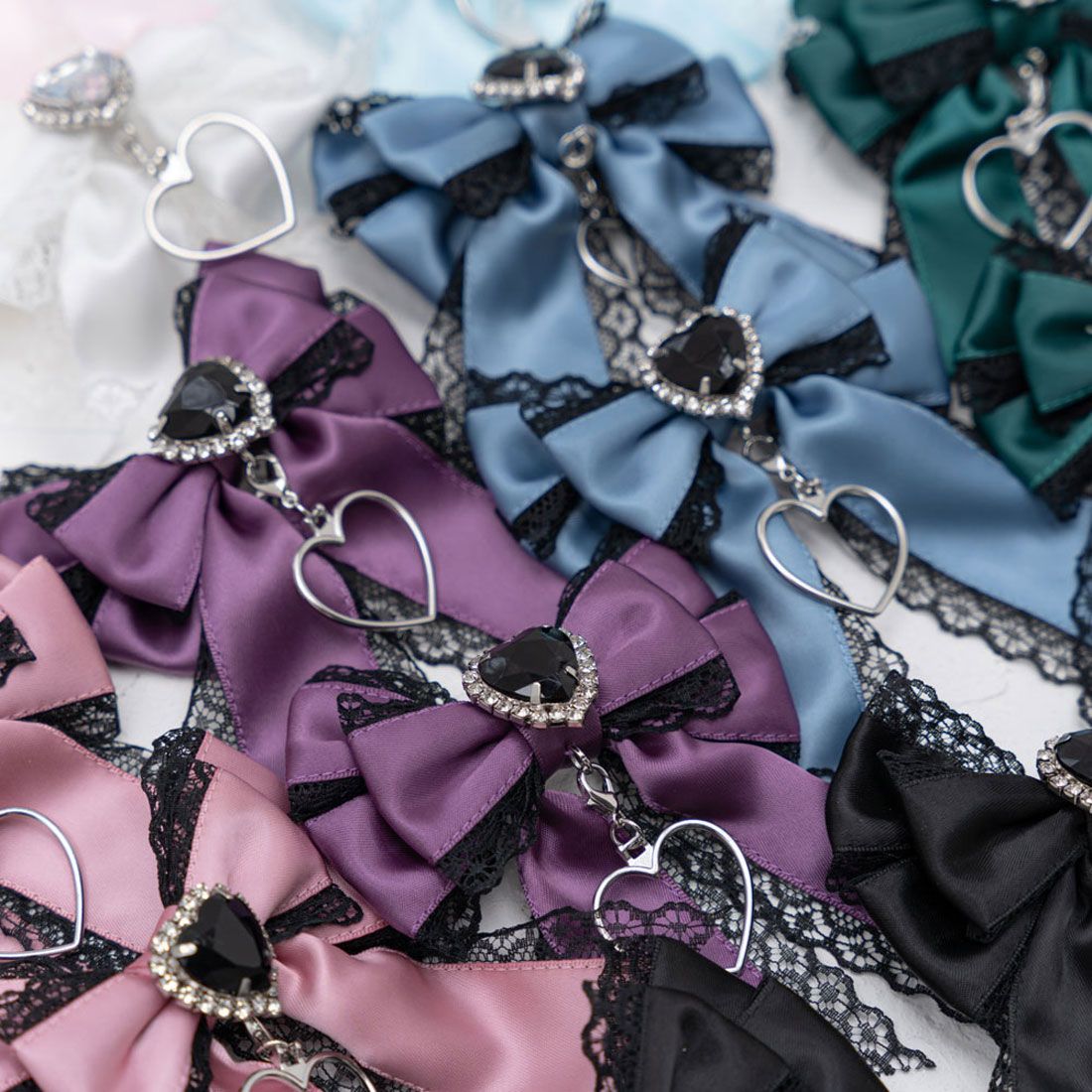 ユメテンボウ 夢展望 キラキラハートビジュークリップ