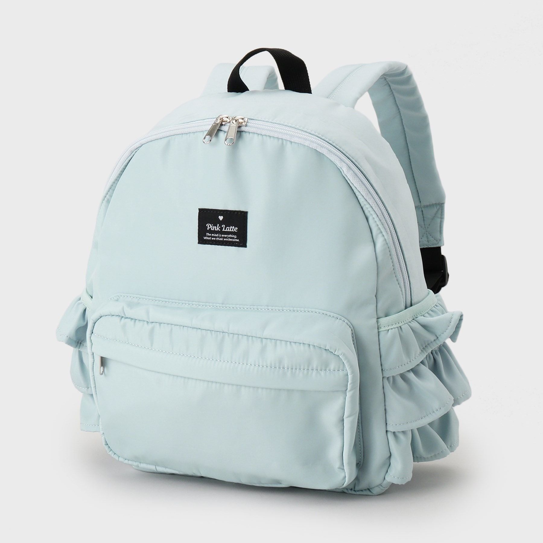 ピンク ラテ PINK-latte 【容量約15L】フリルリュック