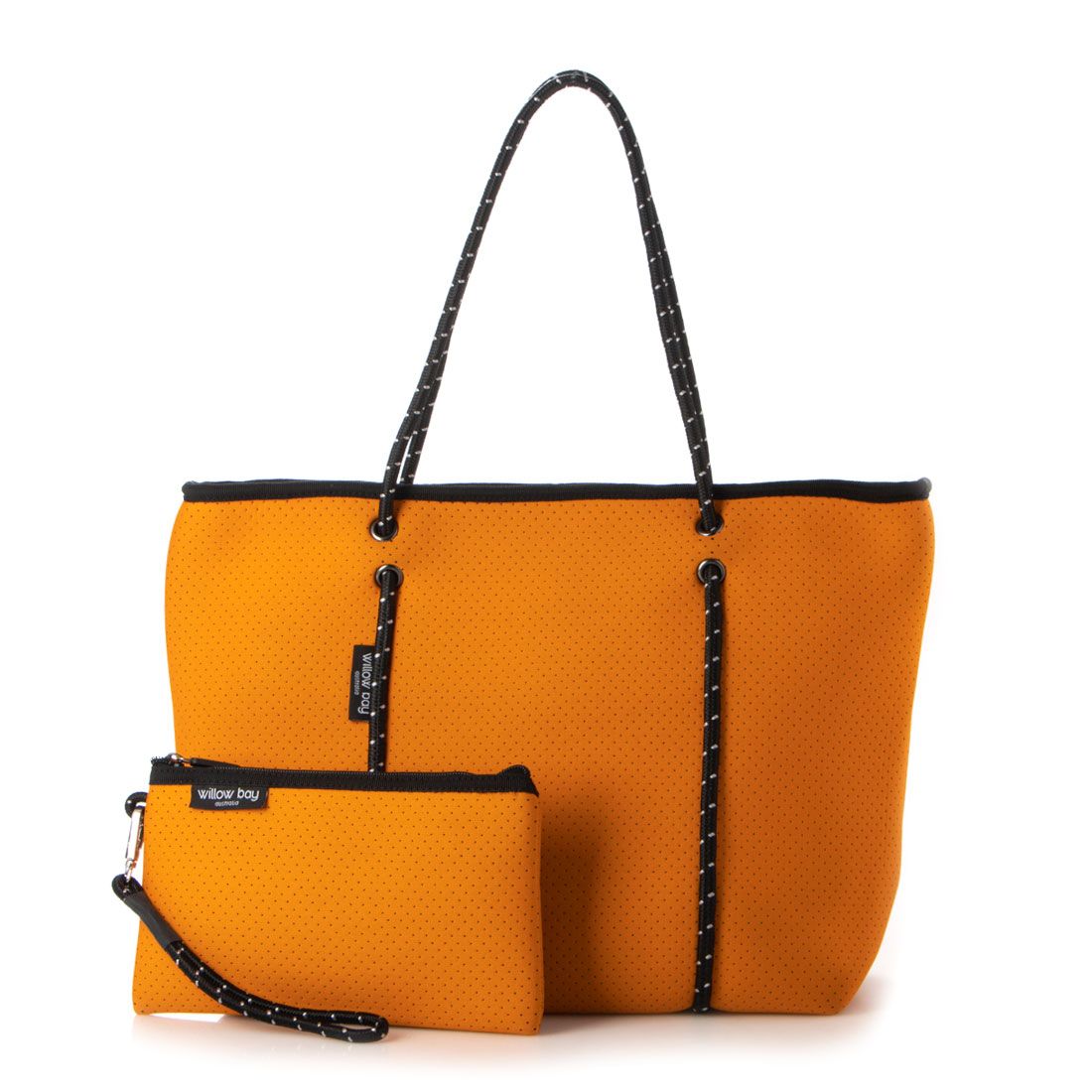 シェリル マリー CHERYL MARIE A4 ネオプレーン ショルダーバッグ ファスナー式