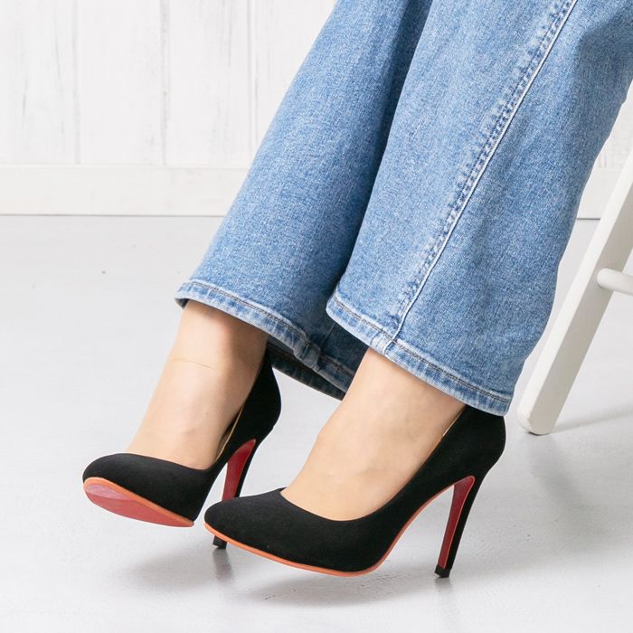 Attagirl Red Sole High Heel Pumps 10cm Heel