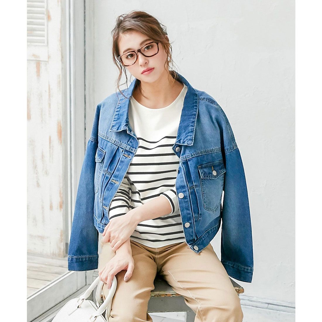 コウベレタス KOBE LETTUCE 【コットン100%】ボーダーカットソー【パネル】