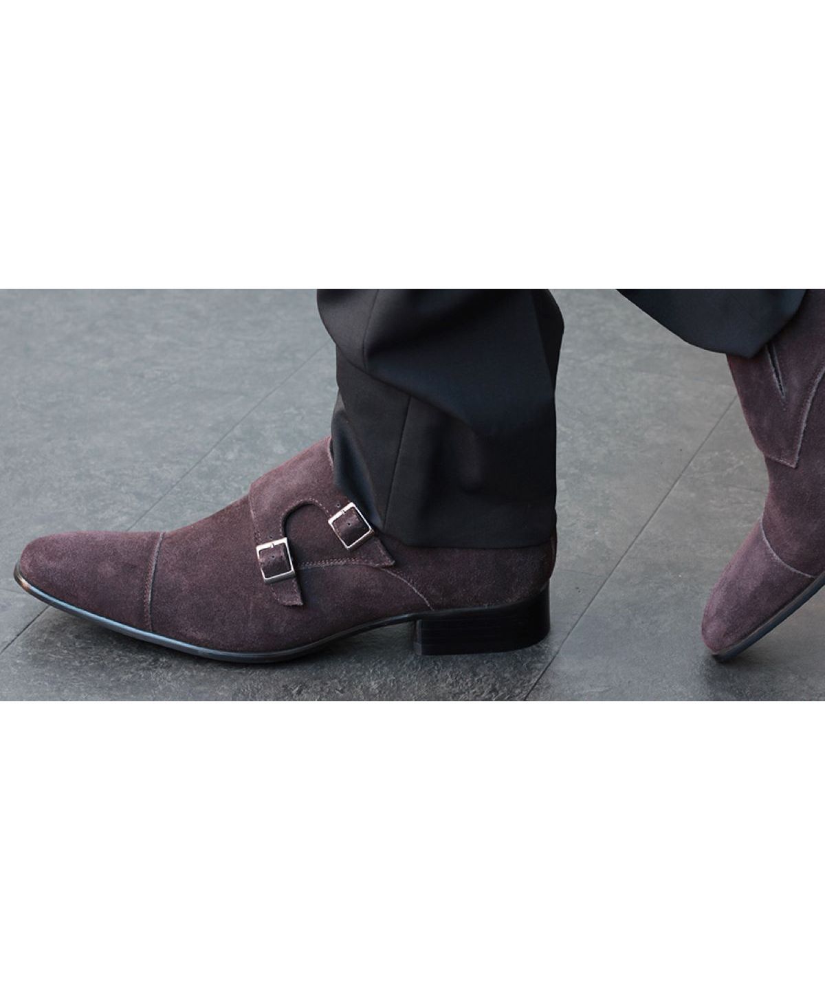 SFW サラバンド SARABANDE ダブルモンクビジネスシューズ/7773