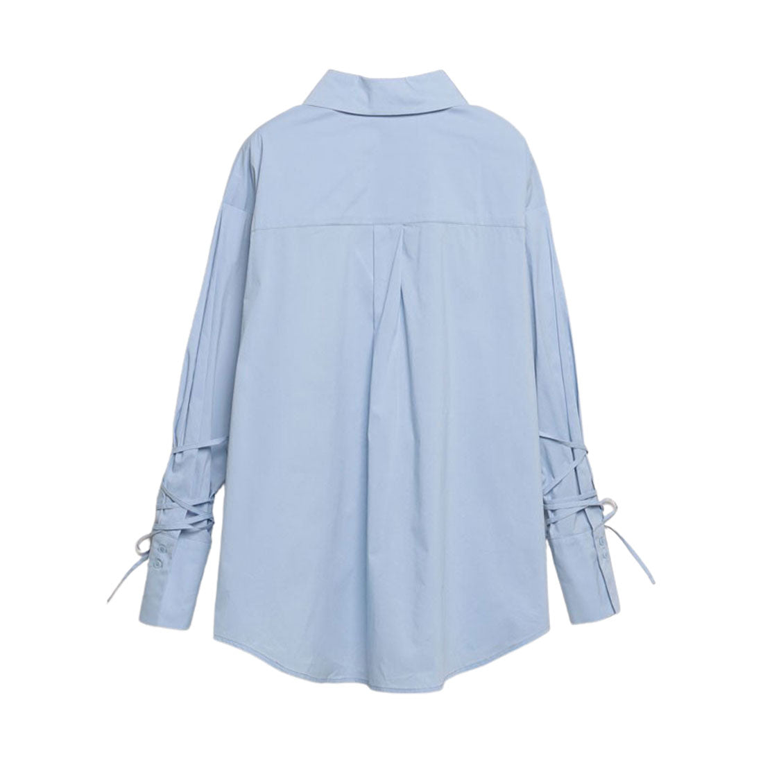 エイミーイストワール eimy istoire スリーブデザインロングシャツ (SAX) SAX