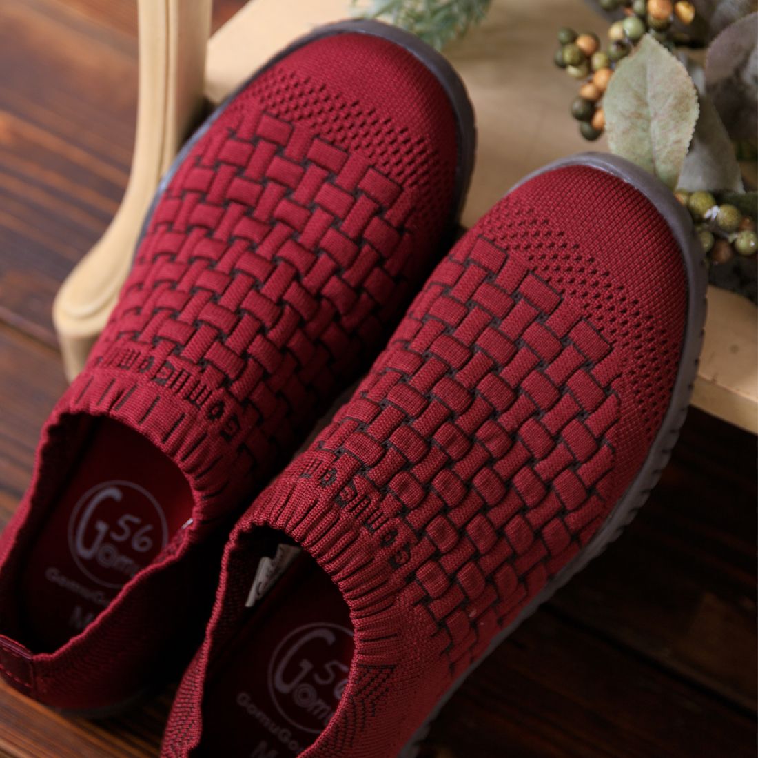 ゴムゴム Gomu56 ニットスニーカー