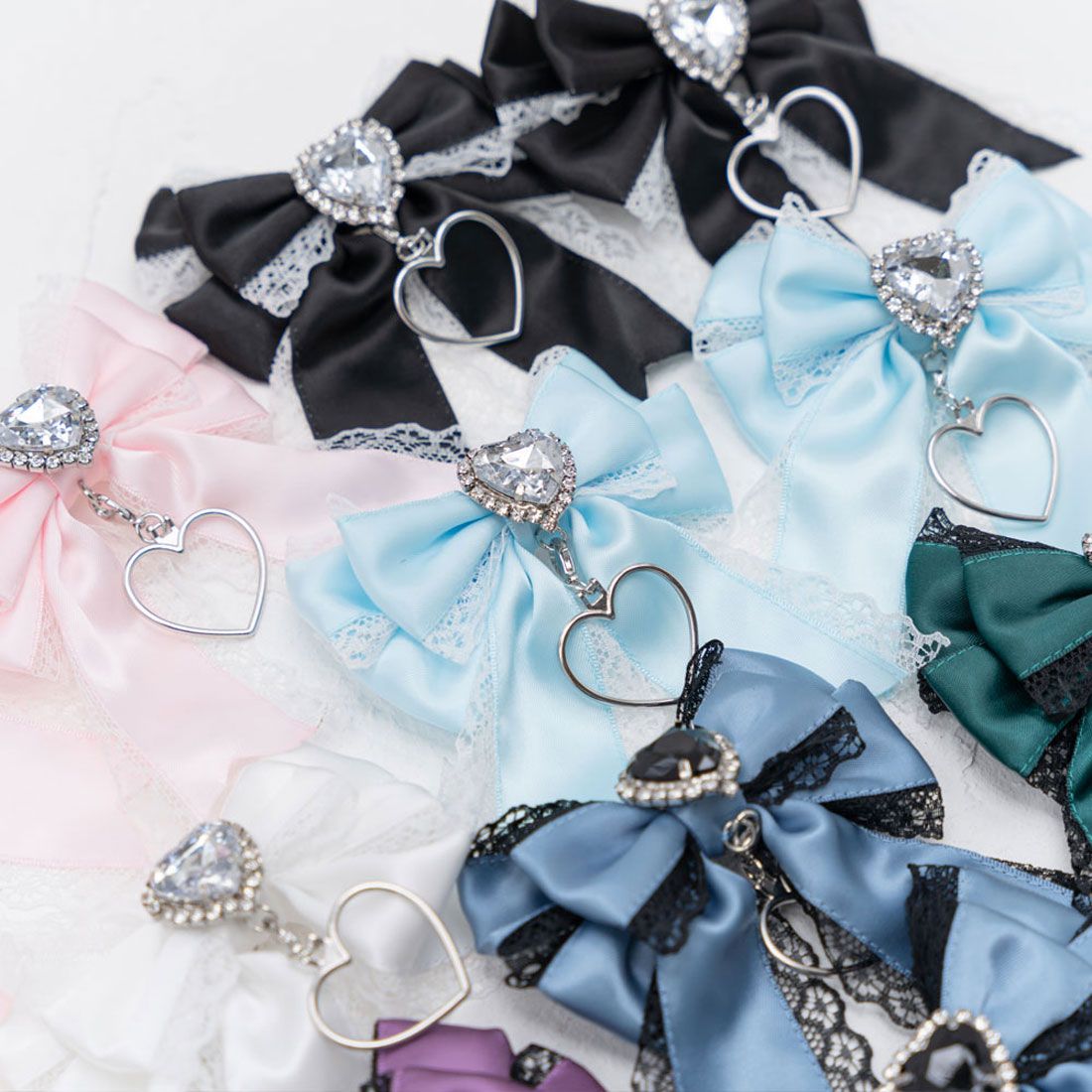 ユメテンボウ 夢展望 キラキラハートビジュークリップ