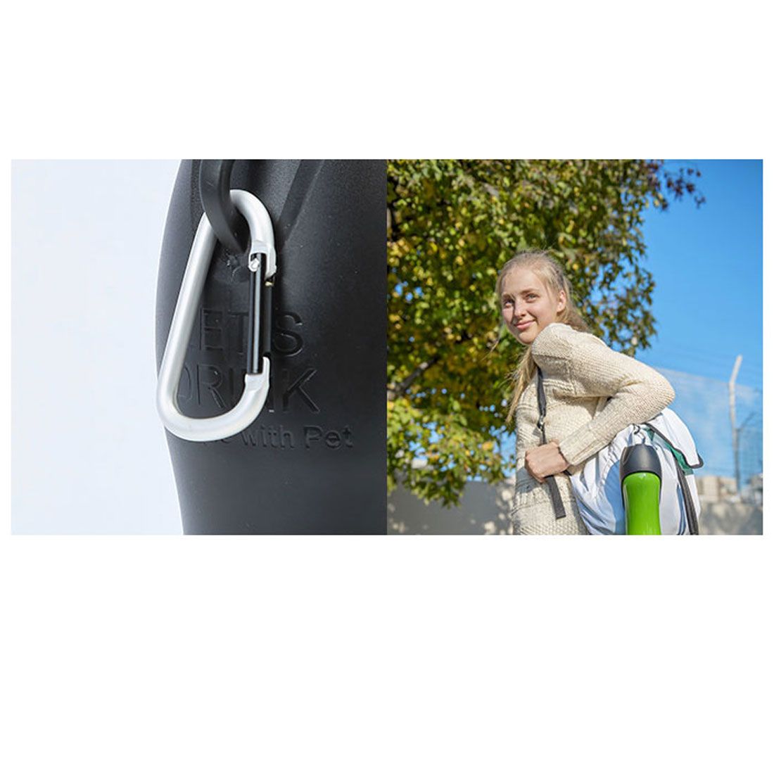 バックヤードファミリー BACKYARD FAMILY ROOP ステンレスボトル L【返品不可商品】