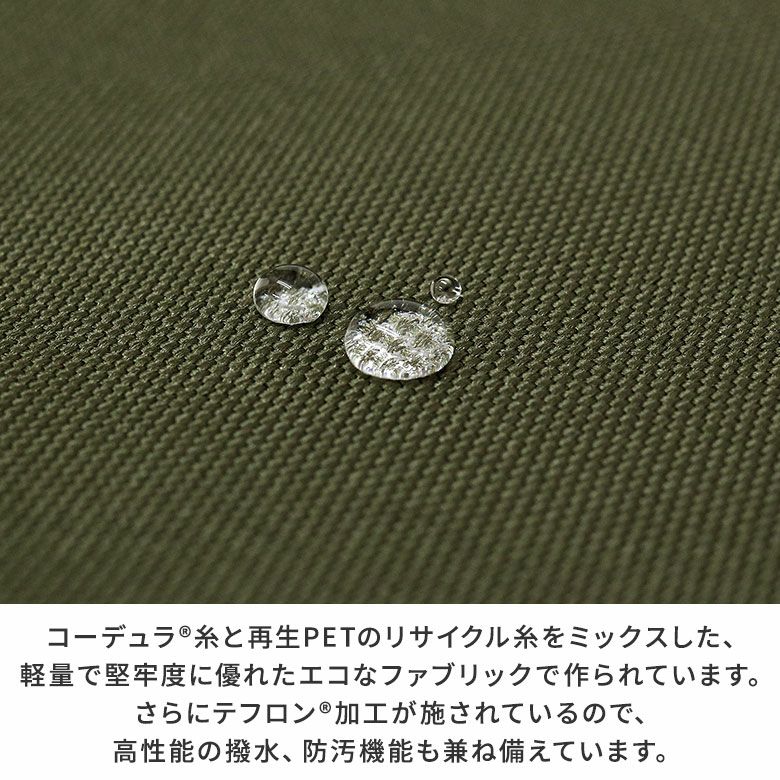 がま口スクエアワンショルダーバッグ コーデュラレコー
