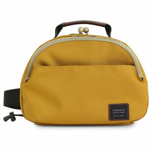 がま口ポシェット型ボディバッグ コーデュラ