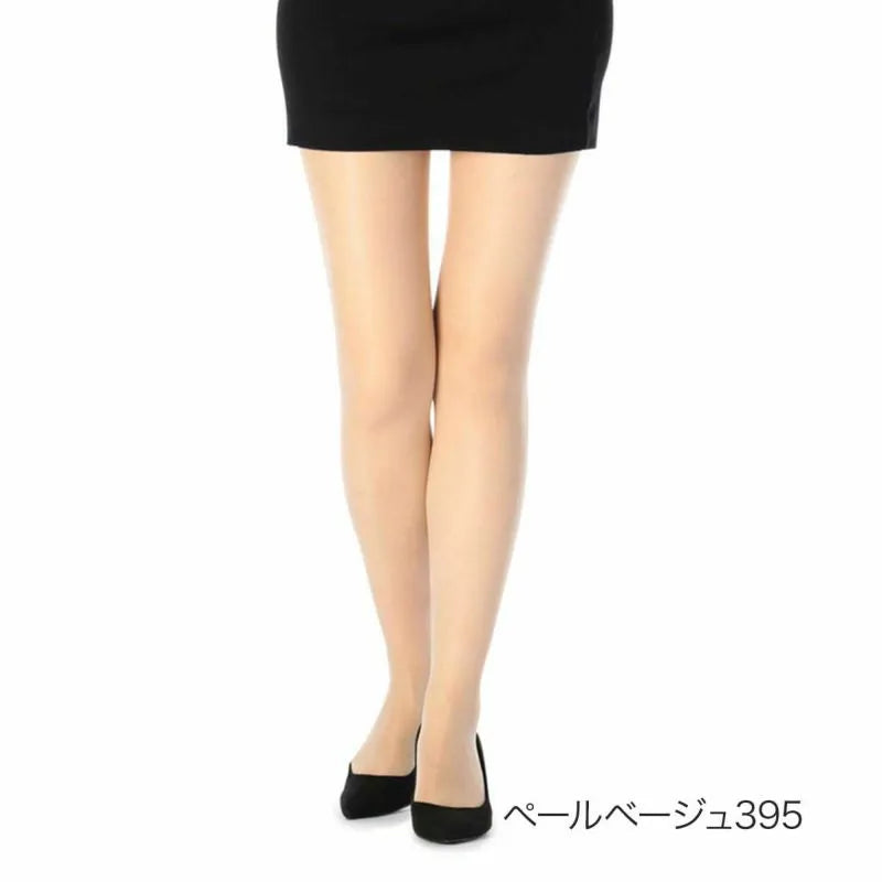 Satisfied Beautiful Comfortable Sheer-resistant Plain Pantyhose Non-run Design M-L Pale beige 395 Single item