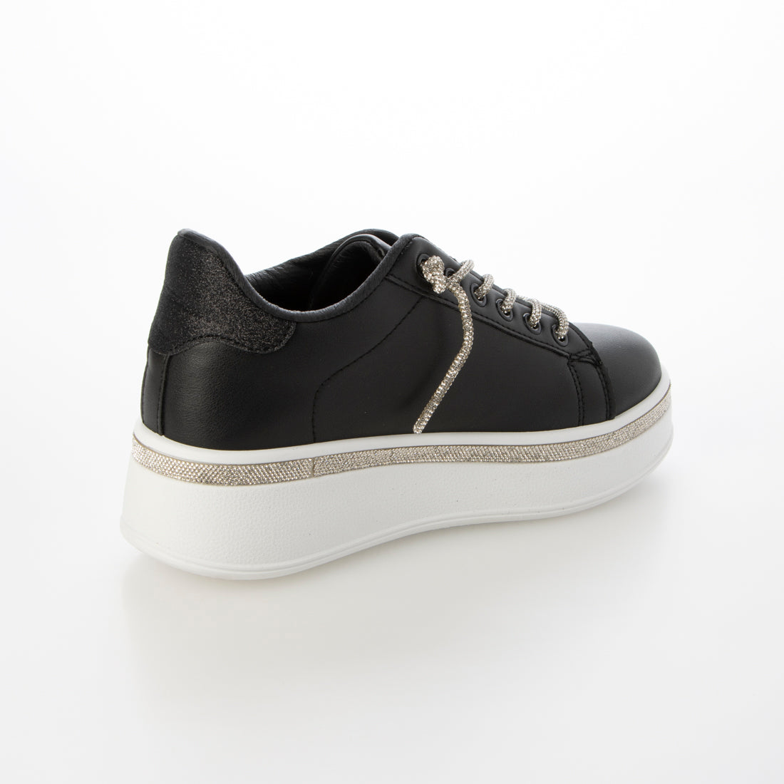 シューズインクローゼット Shoes in Closet -シュークロ- 厚底 ラインストーン スリッポン スニーカー 6432