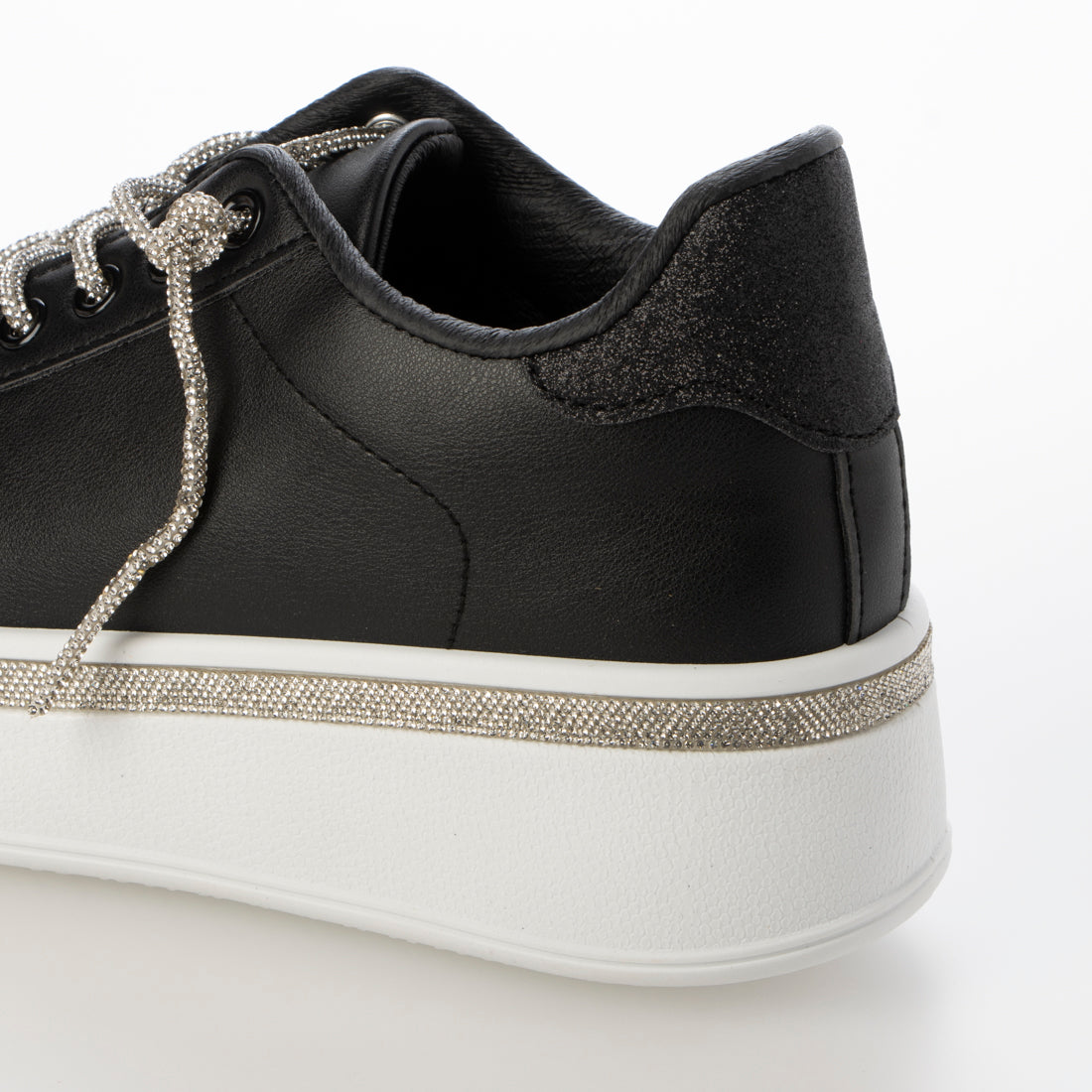 シューズインクローゼット Shoes in Closet -シュークロ- 厚底 ラインストーン スリッポン スニーカー 6432