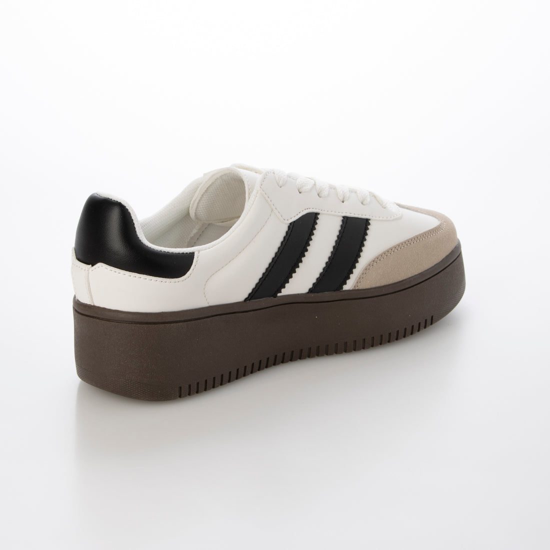 Shoes in Closet - Shukuro - Lightweight Thick Sole Basic Double Line Sneakers 2448