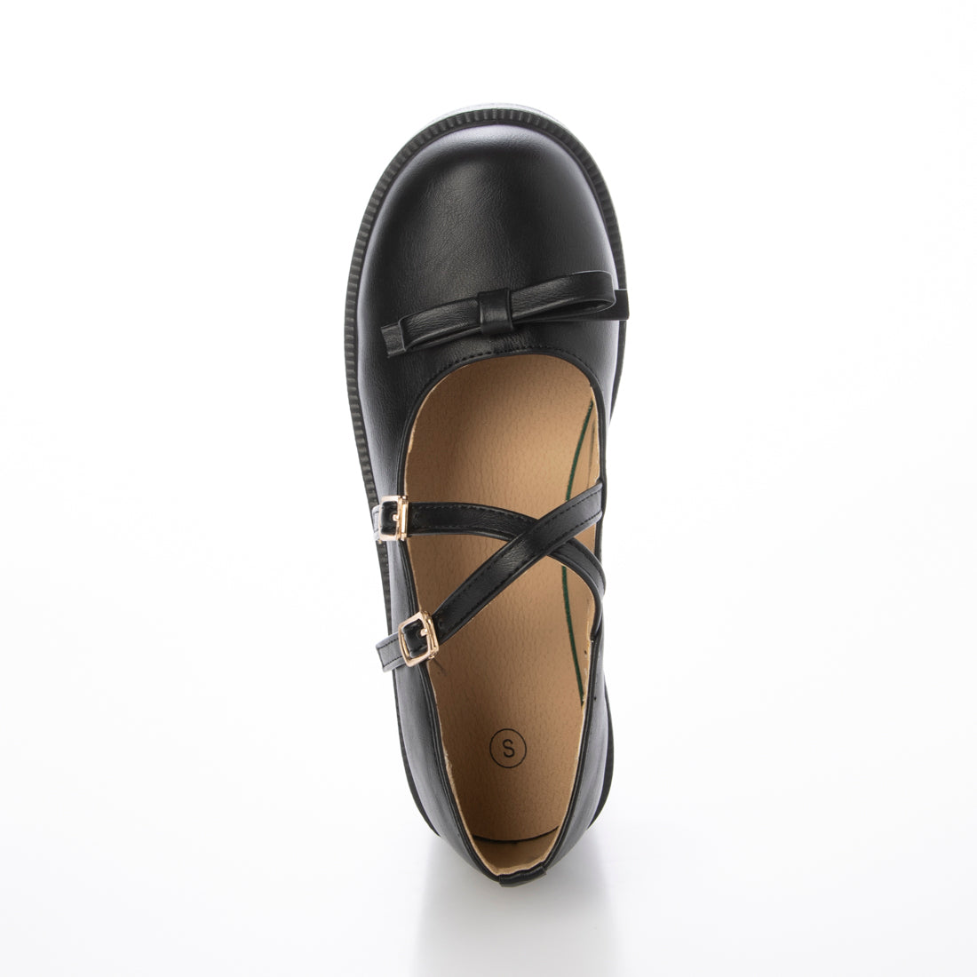 Shoes in Closet - Shukuro - Lightweight Thick Sole Heel Up 2WAY Strap Ribbon Mary Jane 6942