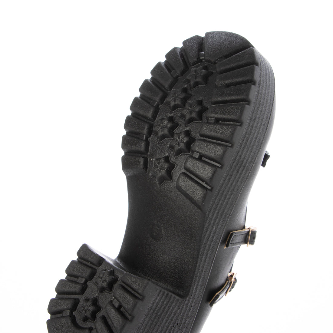 Shoes in Closet - Shukuro - Lightweight Thick Sole Heel Up 2WAY Strap Ribbon Mary Jane 6942