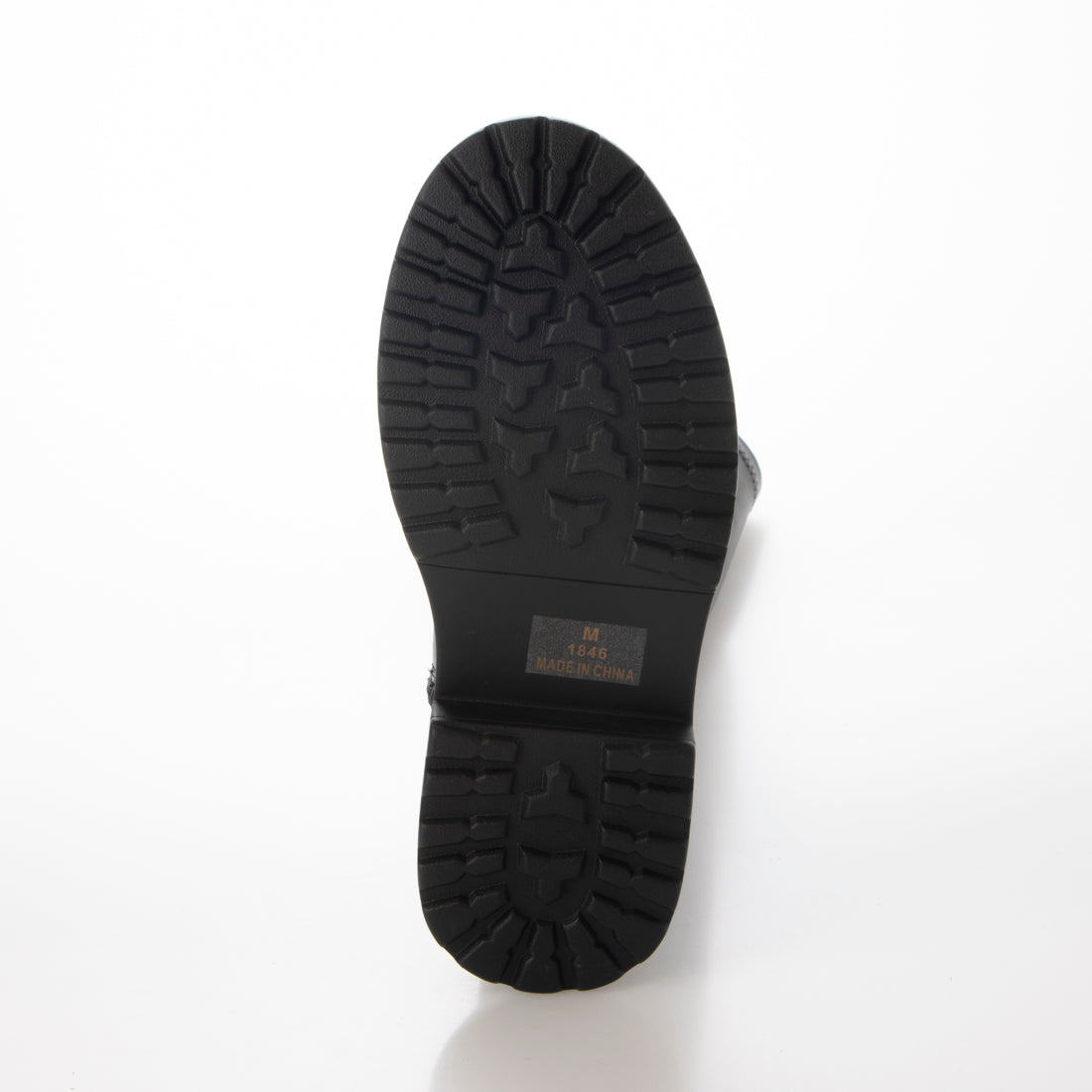 シューズインクローゼット Shoes in Closet -シュークロ- 厚底2段ソール ヒールアップ ストレッチ ロングブーツ 1846 （ブラック） ブラック