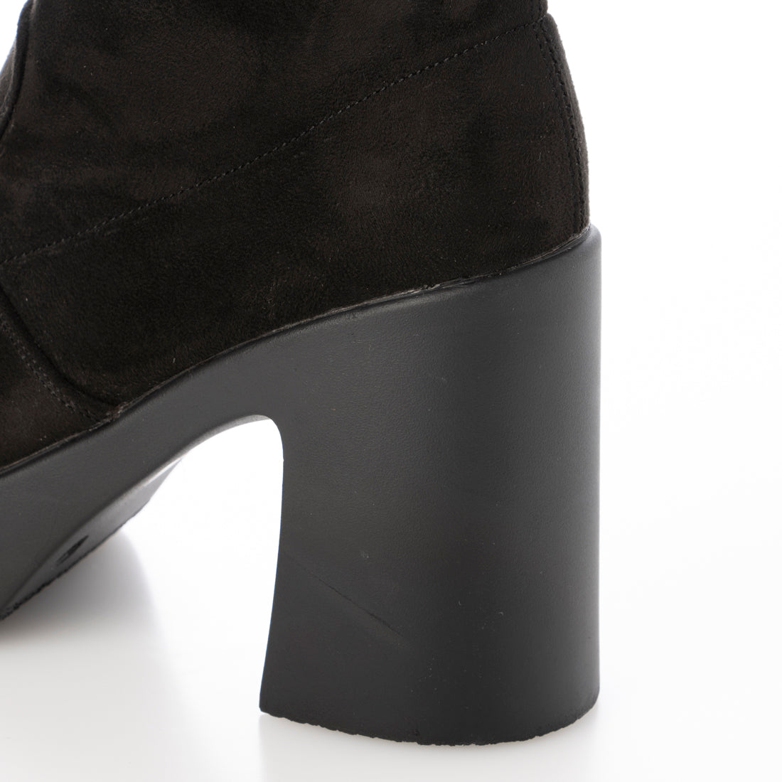 Shoes in Closet - Shukuro - Thick-soled Chunky Heel Stylish Short Boots 1847
