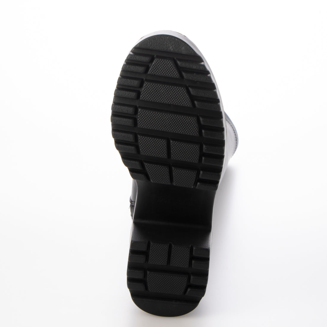 シューズインクローゼット  Shoes in Closet -シュークロ- 厚底 ヒールアップ プレーンストレッチ ロングブーツ 1879 （ブラック） ブラック