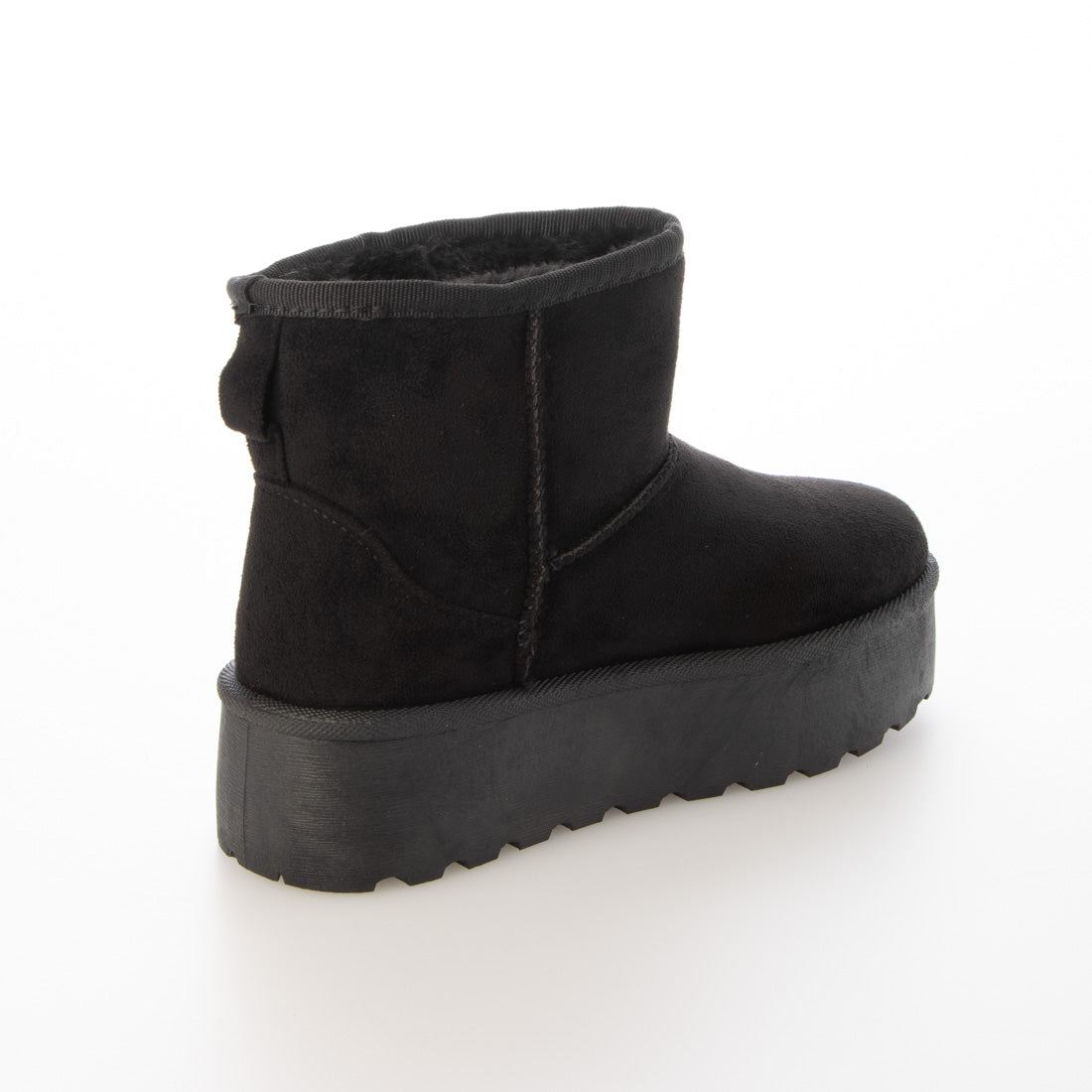 Shoes in Closet -Shoe Closet- Thick sole platform plain sheepskin boots 6803