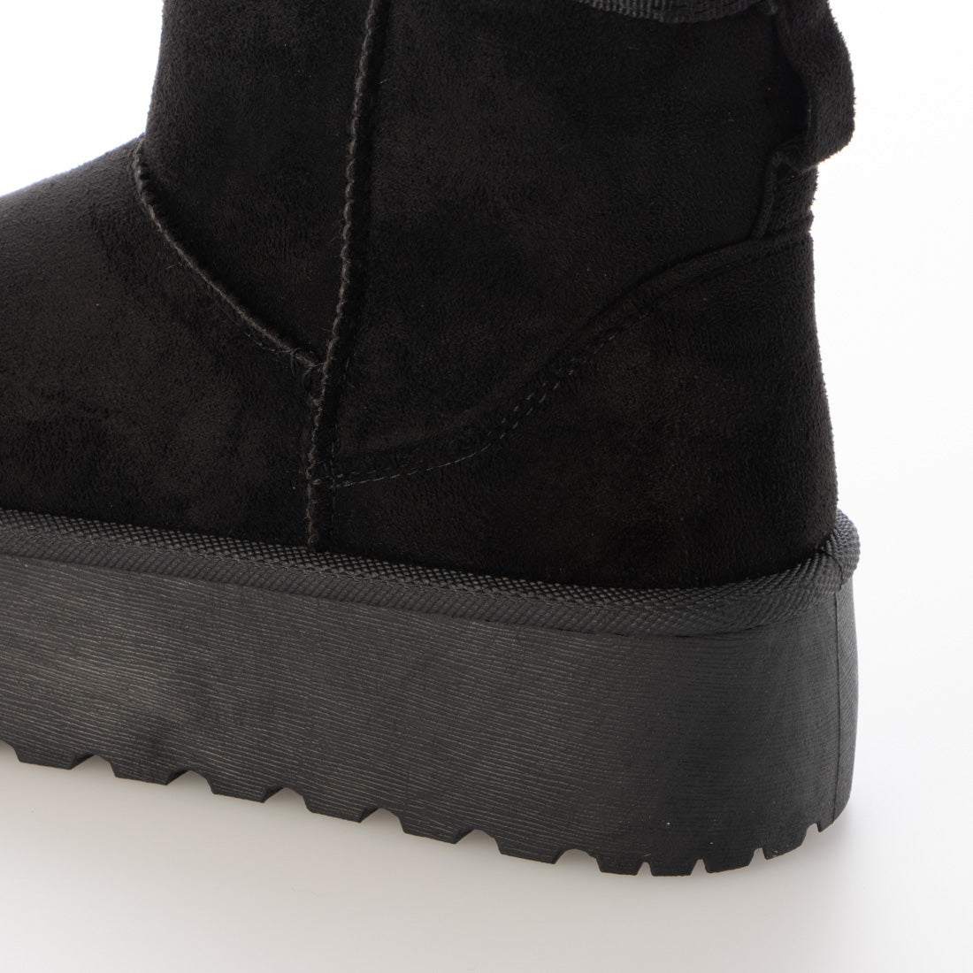 Shoes in Closet -Shoe Closet- Thick sole platform plain sheepskin boots 6803