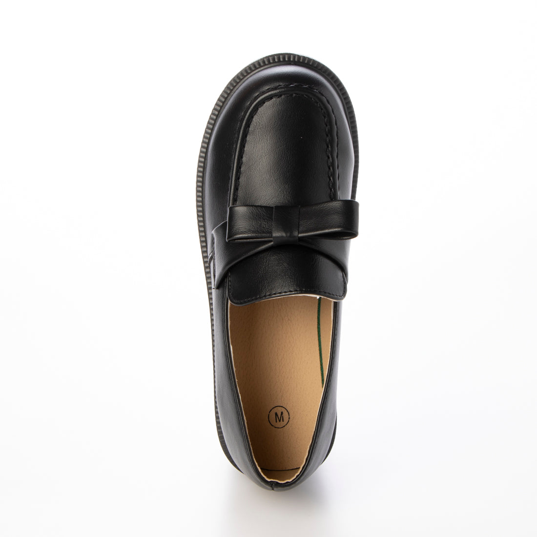 シューズインクローゼット  Shoes in Closet -シュークロ- 軽量厚底 ヒールアップ やわらか リボンローファー 6816