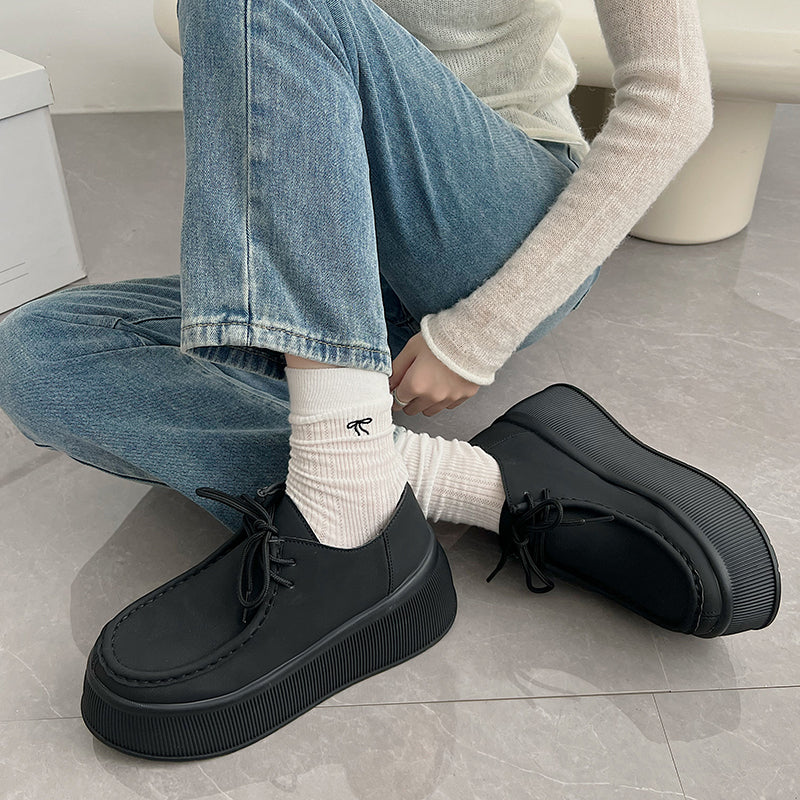 シューズインクローゼット Shoes in Closet -シュークロ- 厚底 プラットフォーム  スニーカーライク NEO モカシン 2443