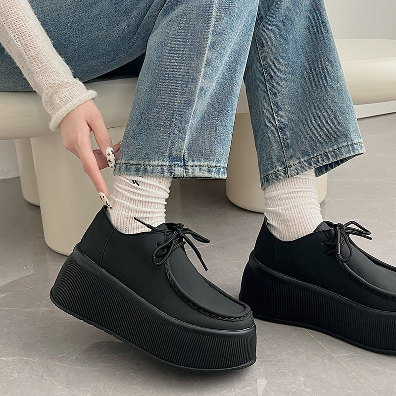 シューズインクローゼット Shoes in Closet -シュークロ- 厚底 プラットフォーム  スニーカーライク NEO モカシン 2443
