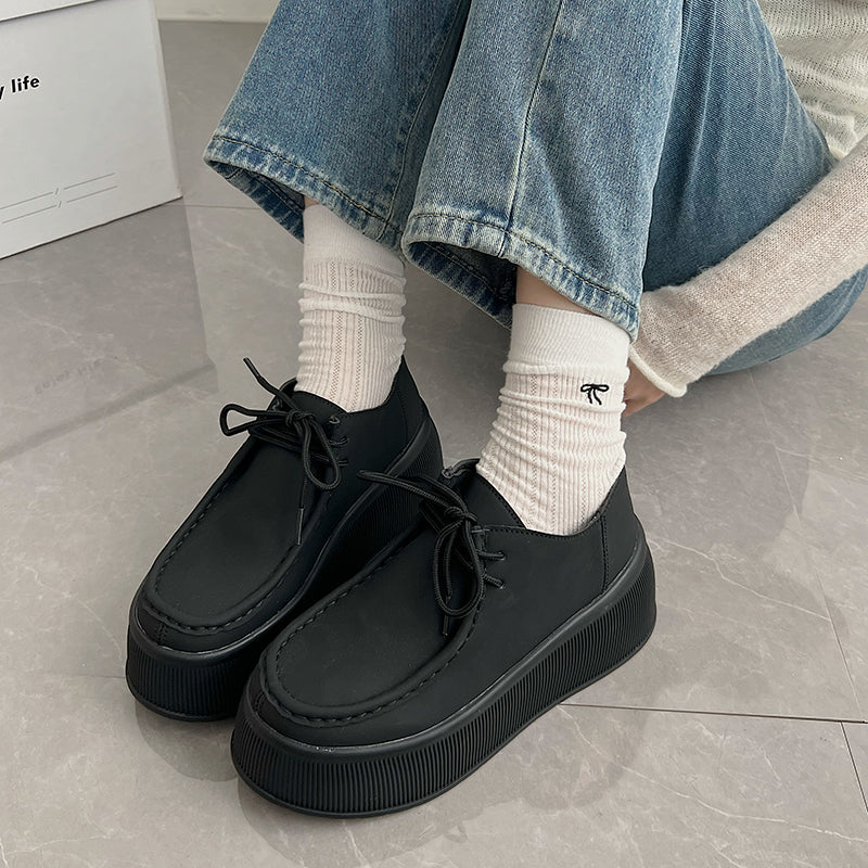 シューズインクローゼット Shoes in Closet -シュークロ- 厚底 プラットフォーム  スニーカーライク NEO モカシン 2443