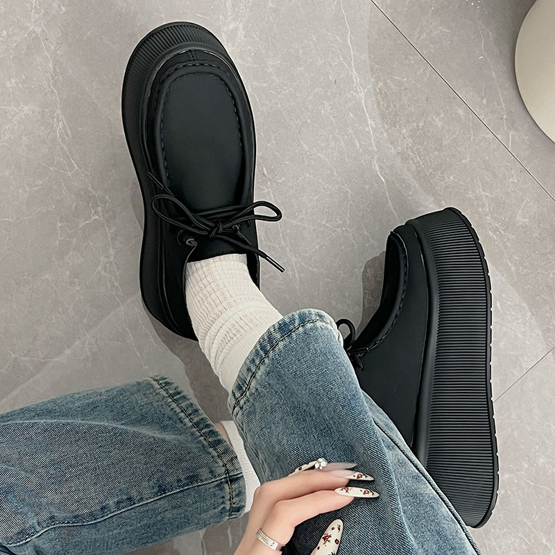 シューズインクローゼット Shoes in Closet -シュークロ- 厚底 プラットフォーム  スニーカーライク NEO モカシン 2443
