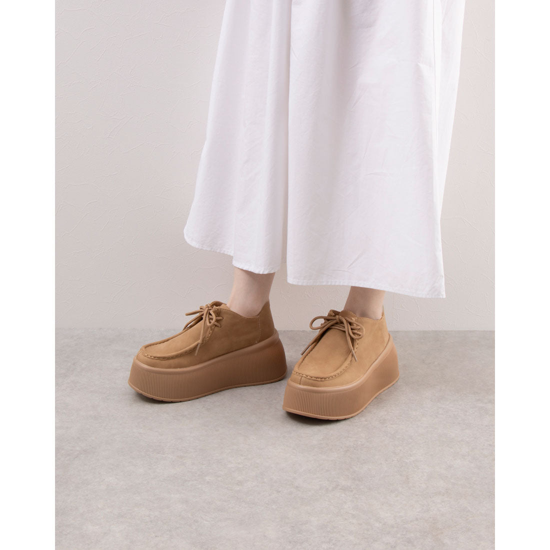 シューズインクローゼット Shoes in Closet -シュークロ- 厚底 プラットフォーム  スニーカーライク NEO モカシン 2443