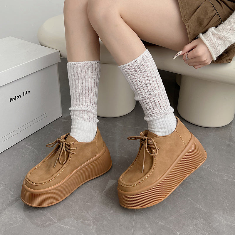 シューズインクローゼット Shoes in Closet -シュークロ- 厚底 プラットフォーム  スニーカーライク NEO モカシン 2443