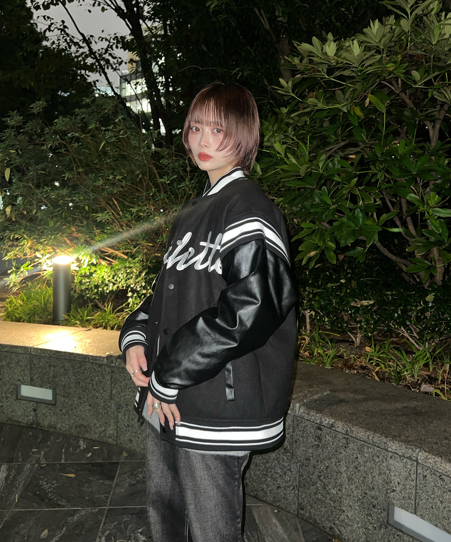 ソラ :SoLA 【tairin】ロゴスタジャン （black） black