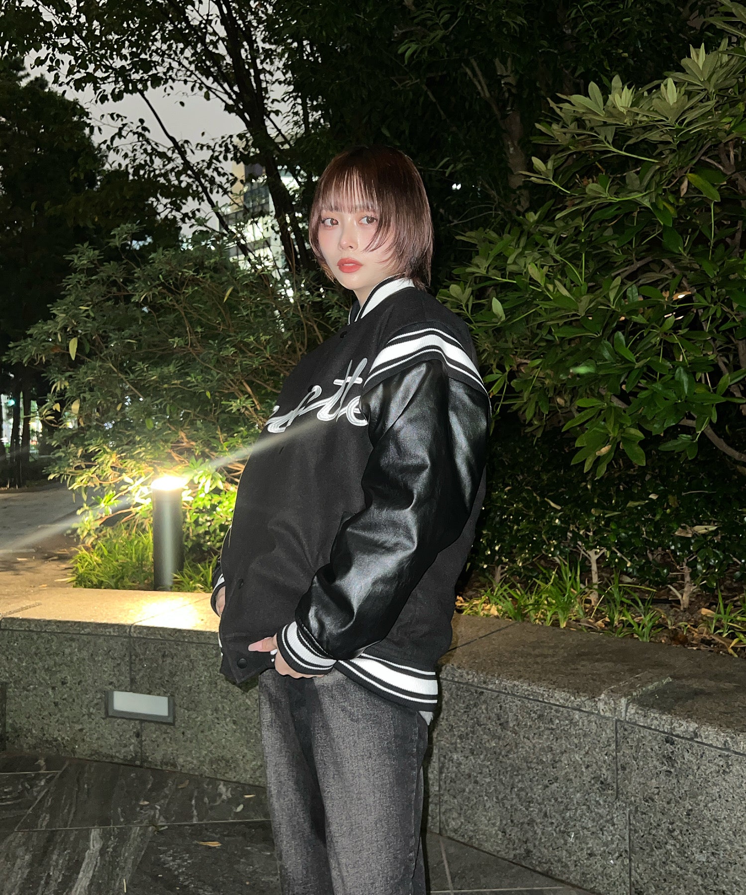 ソラ :SoLA 【tairin】ロゴスタジャン （black） black