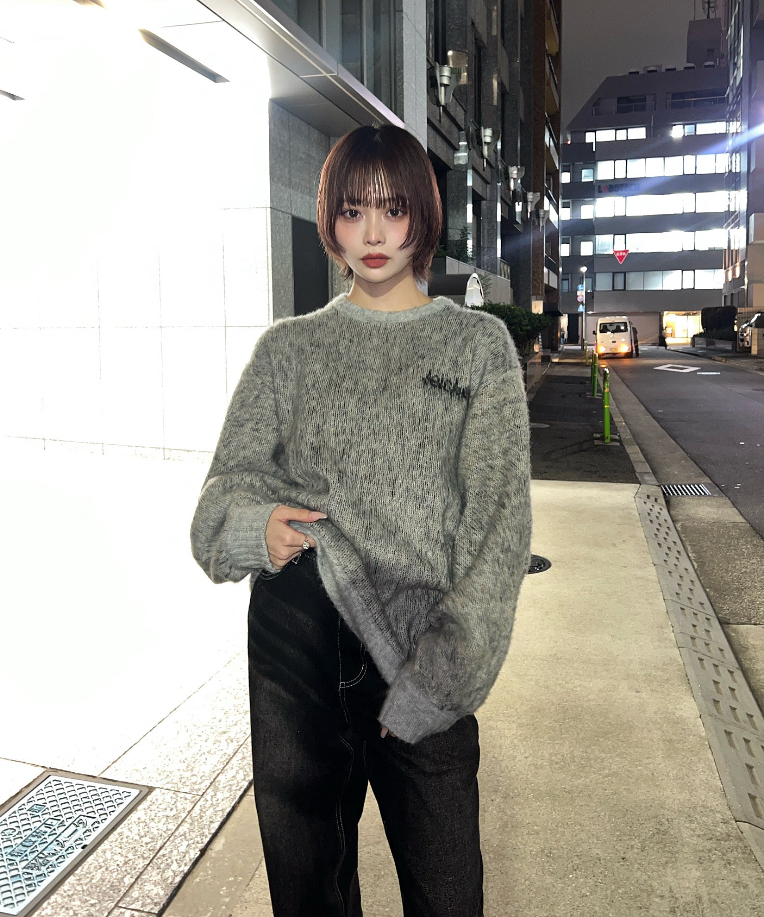 ソラ :SoLA 【tairin】デニム （black） black