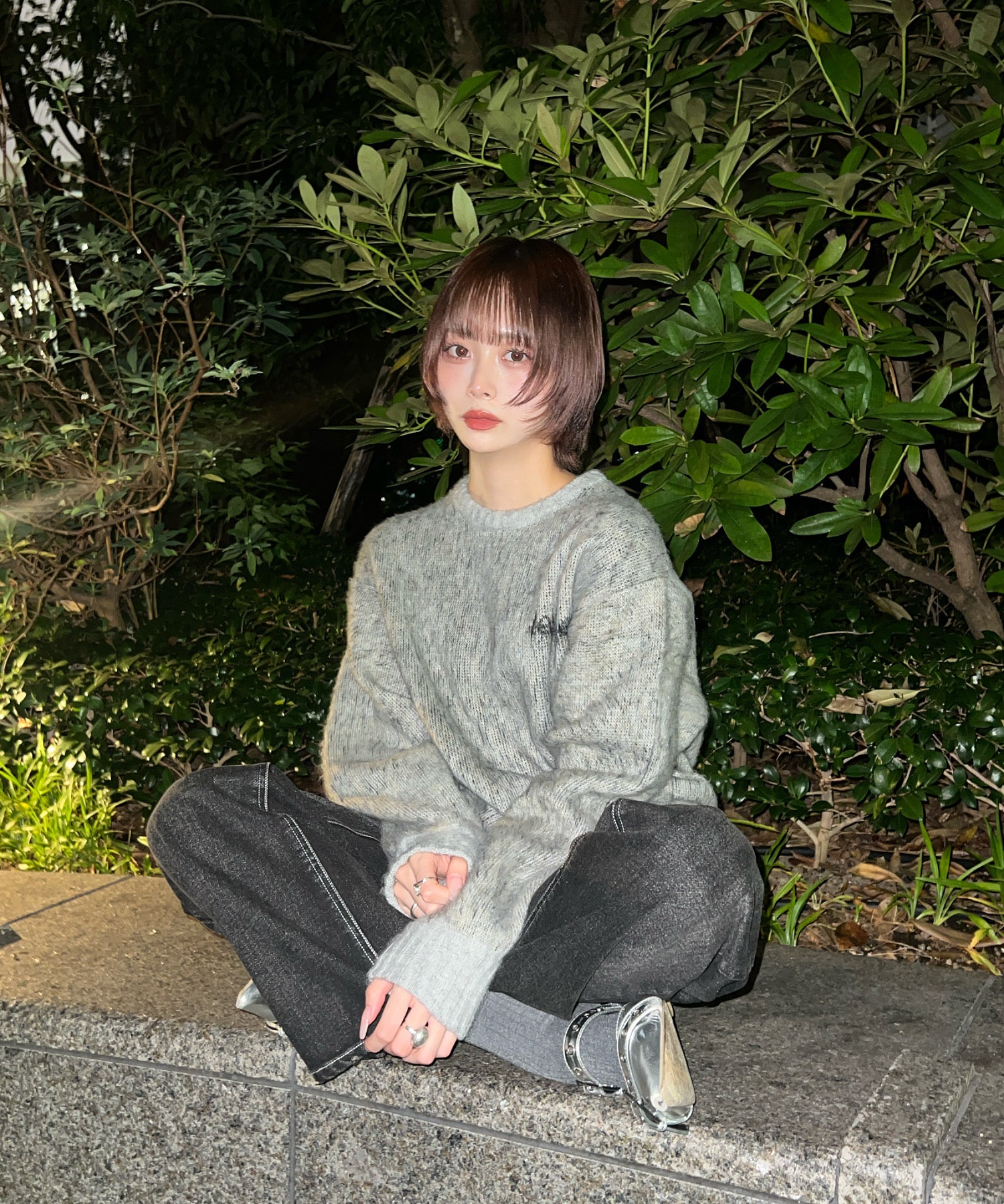 ソラ :SoLA 【tairin】デニム （black） black