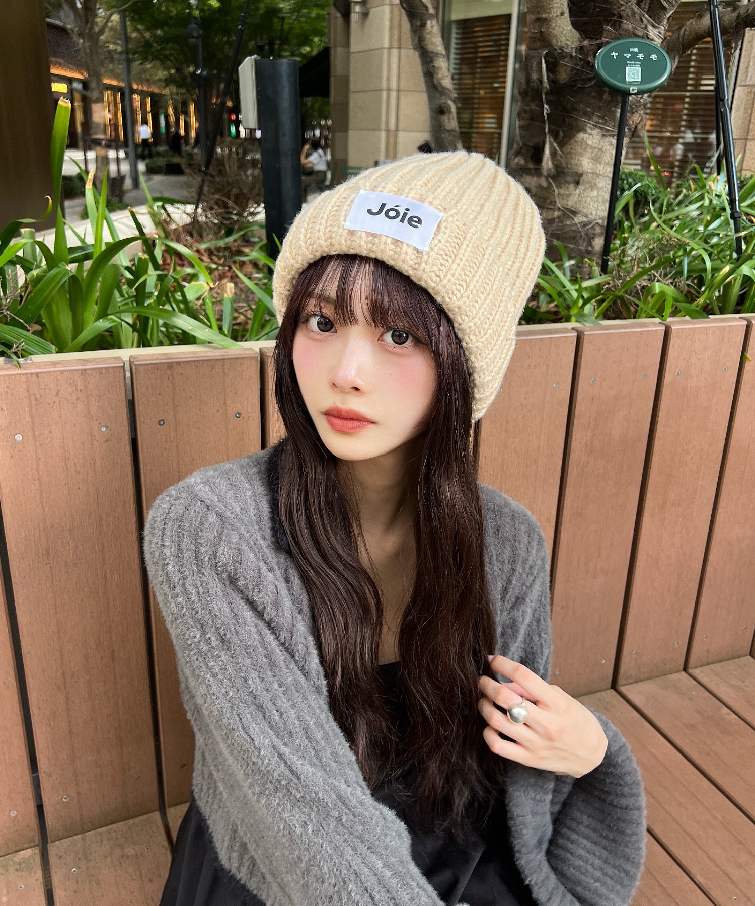 ソラ :SoLA Joiaニット帽 （beige） beige