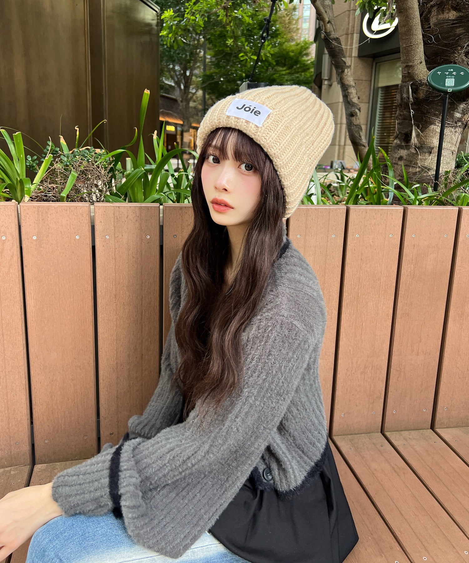 ソラ :SoLA Joiaニット帽 （beige） beige