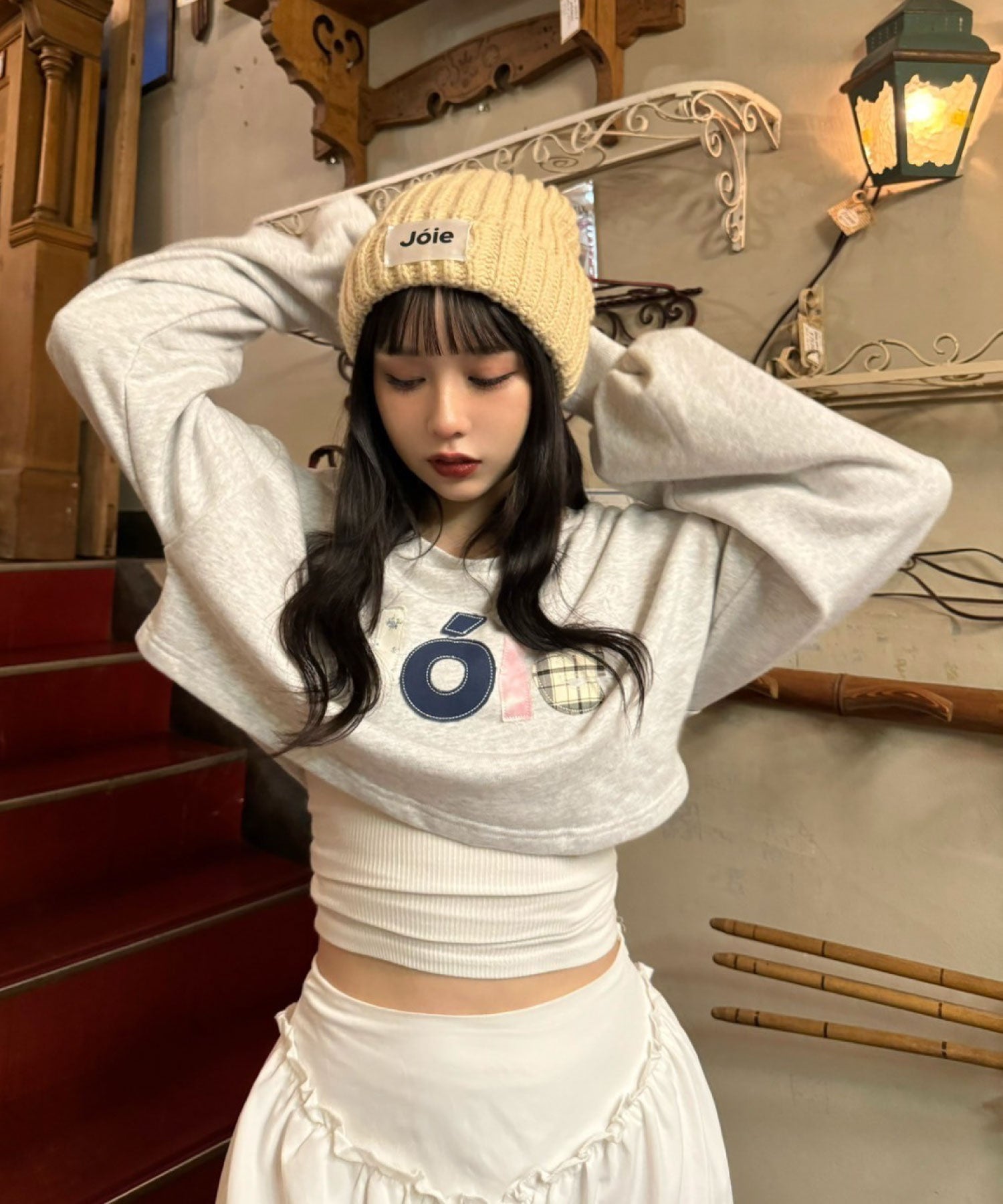 ソラ :SoLA Joiaニット帽 （beige） beige