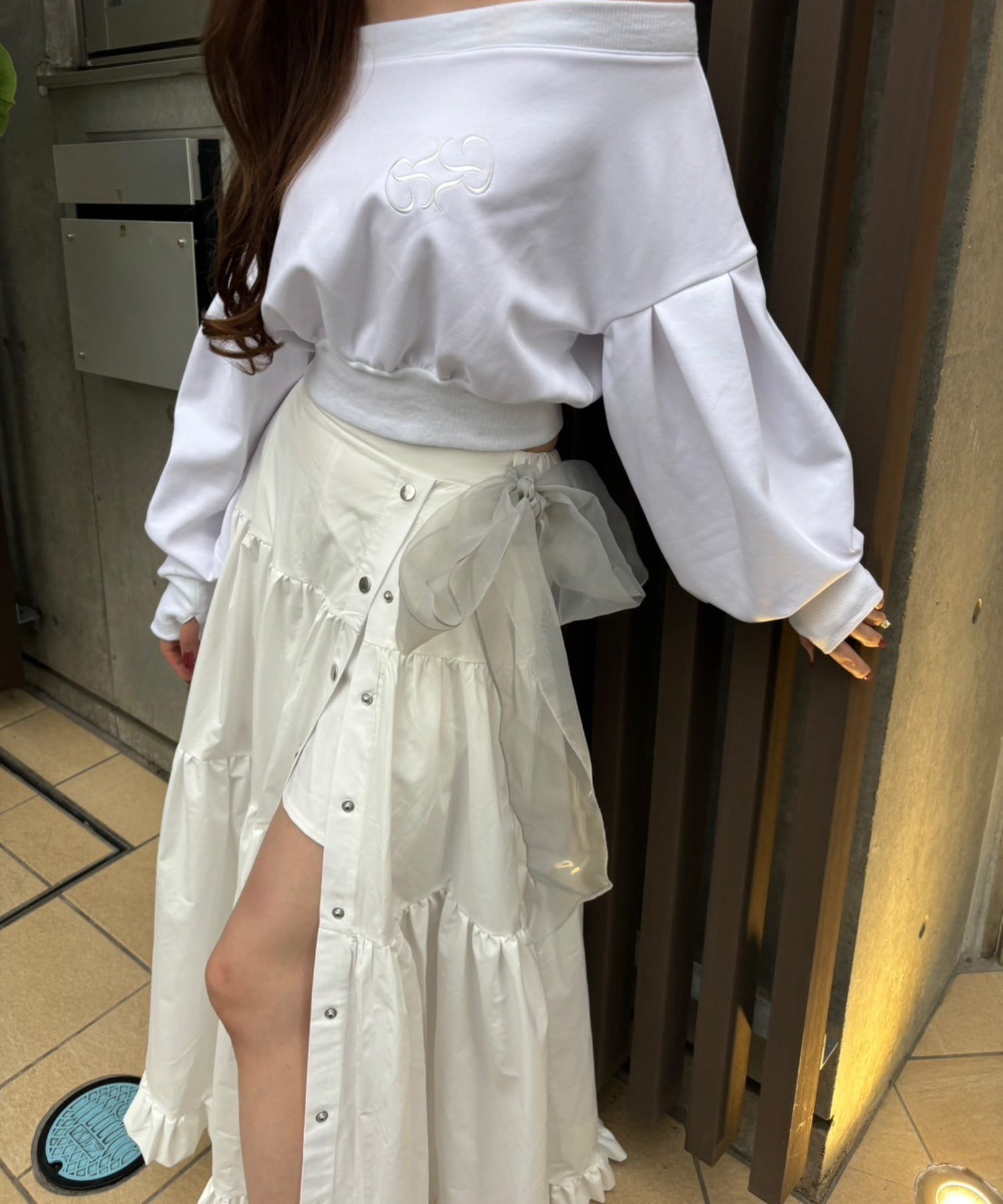ソラ :SoLA ティアードドレスショートパンツ （Offwhite） Offwhite