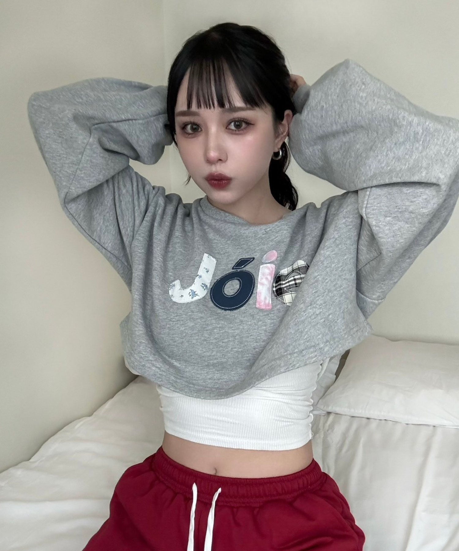 ソラ :SoLA ショートロゴスエット【sw_718】 （gray） gray