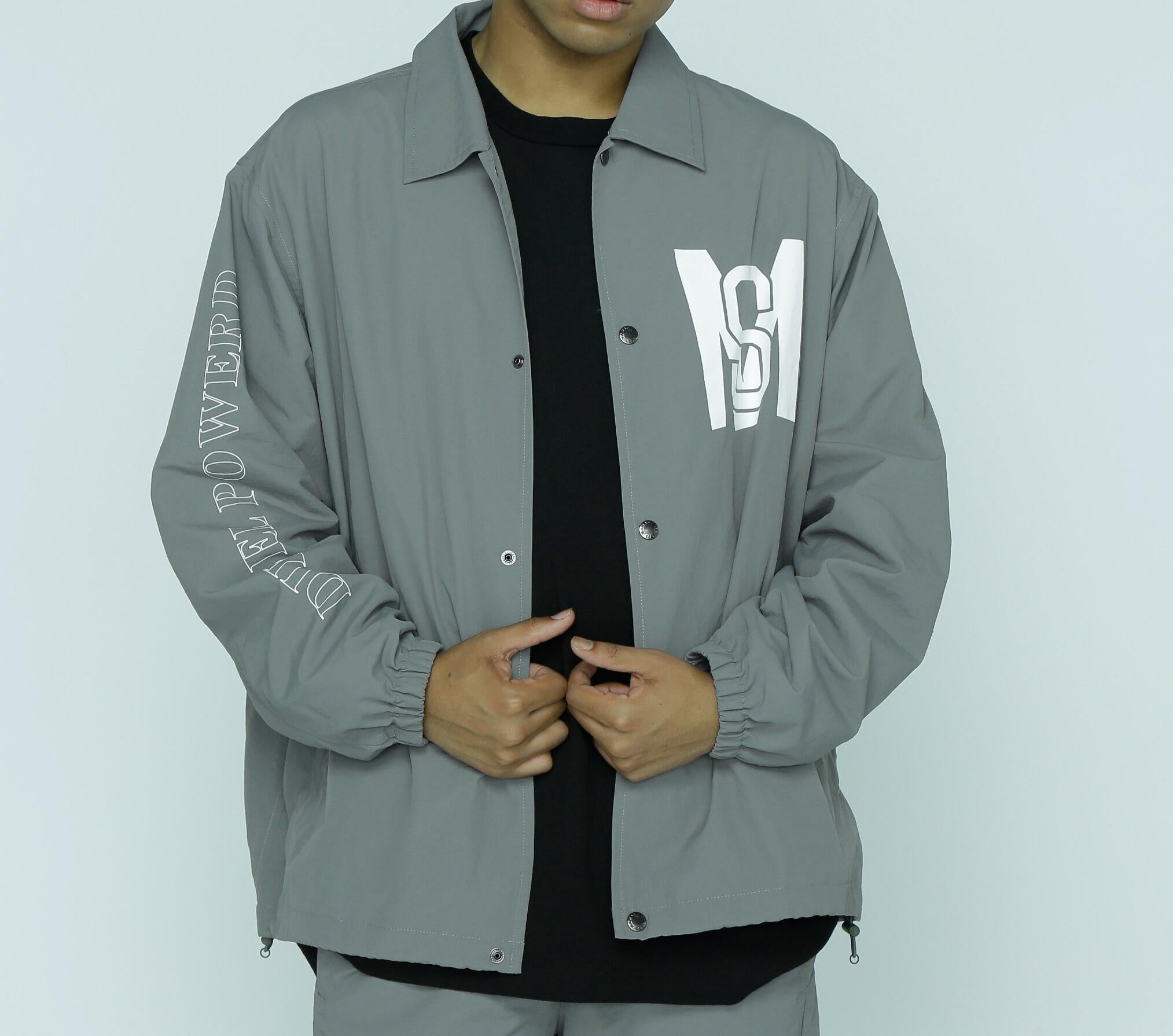 MANASTASH/マナスタッシュ/COACH JACKET/コーチジャケット ブルーグレー5
