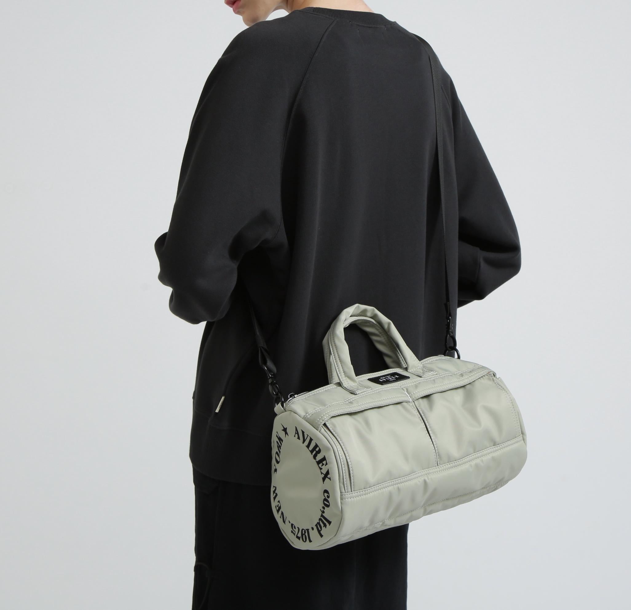 《直営店限定》POCKET MINI DUFFLE RAG/ポケットミニダッフルバッグ グレー