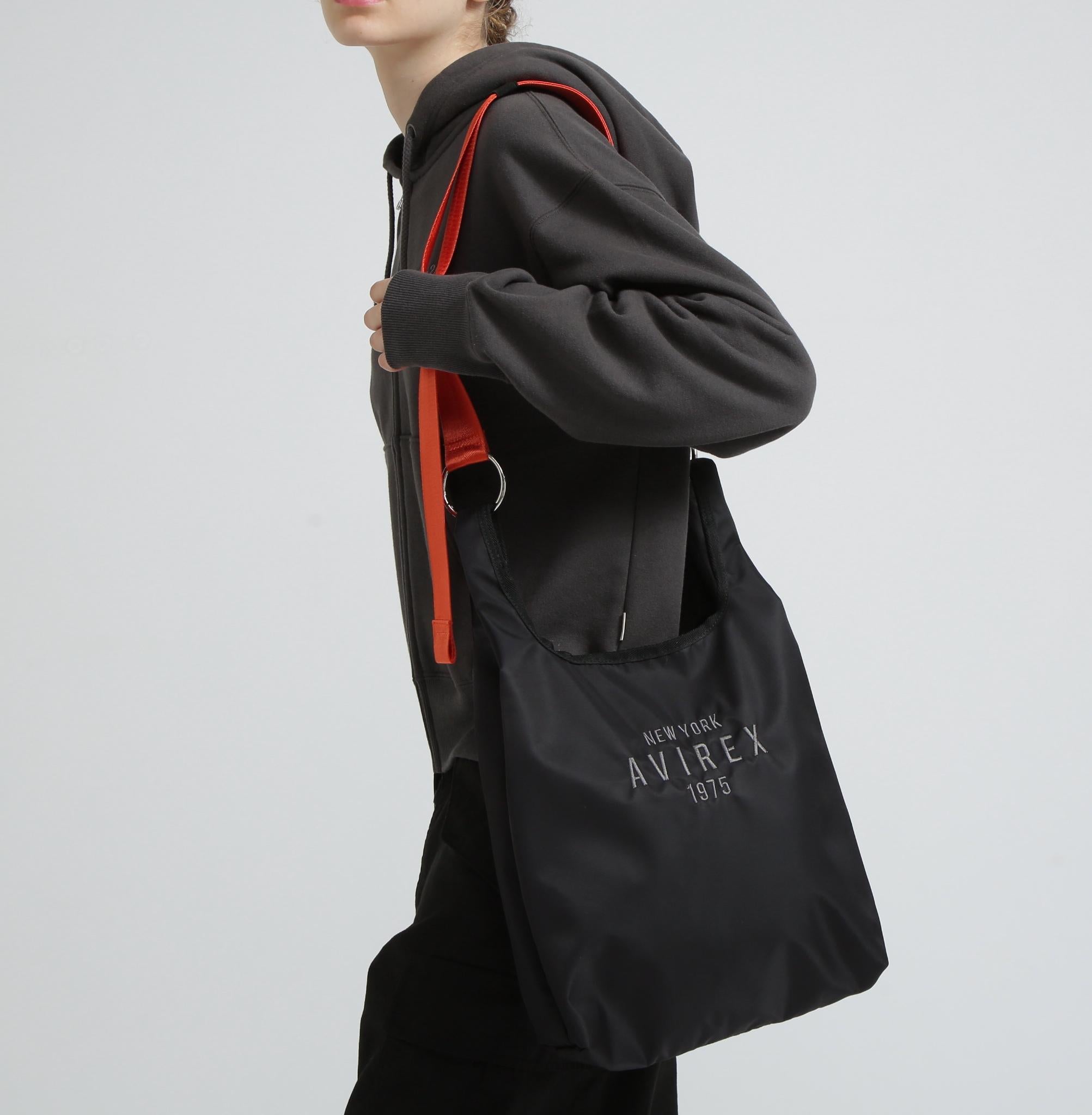 《直営店限定》2WAY NYLON TOTE RAG/2WAYナイロントートバッグ ブラック