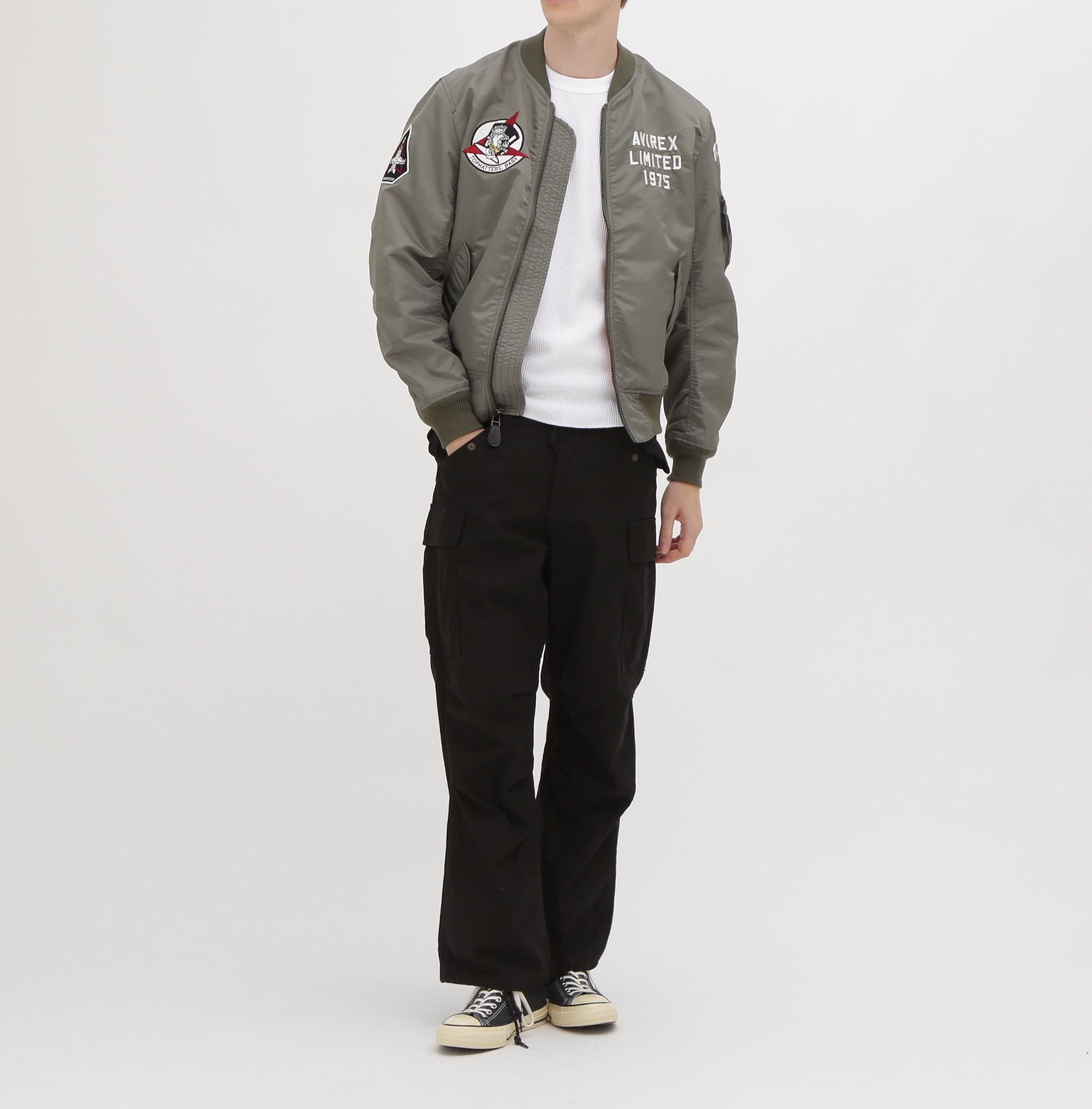 《WER&DEPOT限定》LIGHT MA-1 TOPHATTE>S セージ1