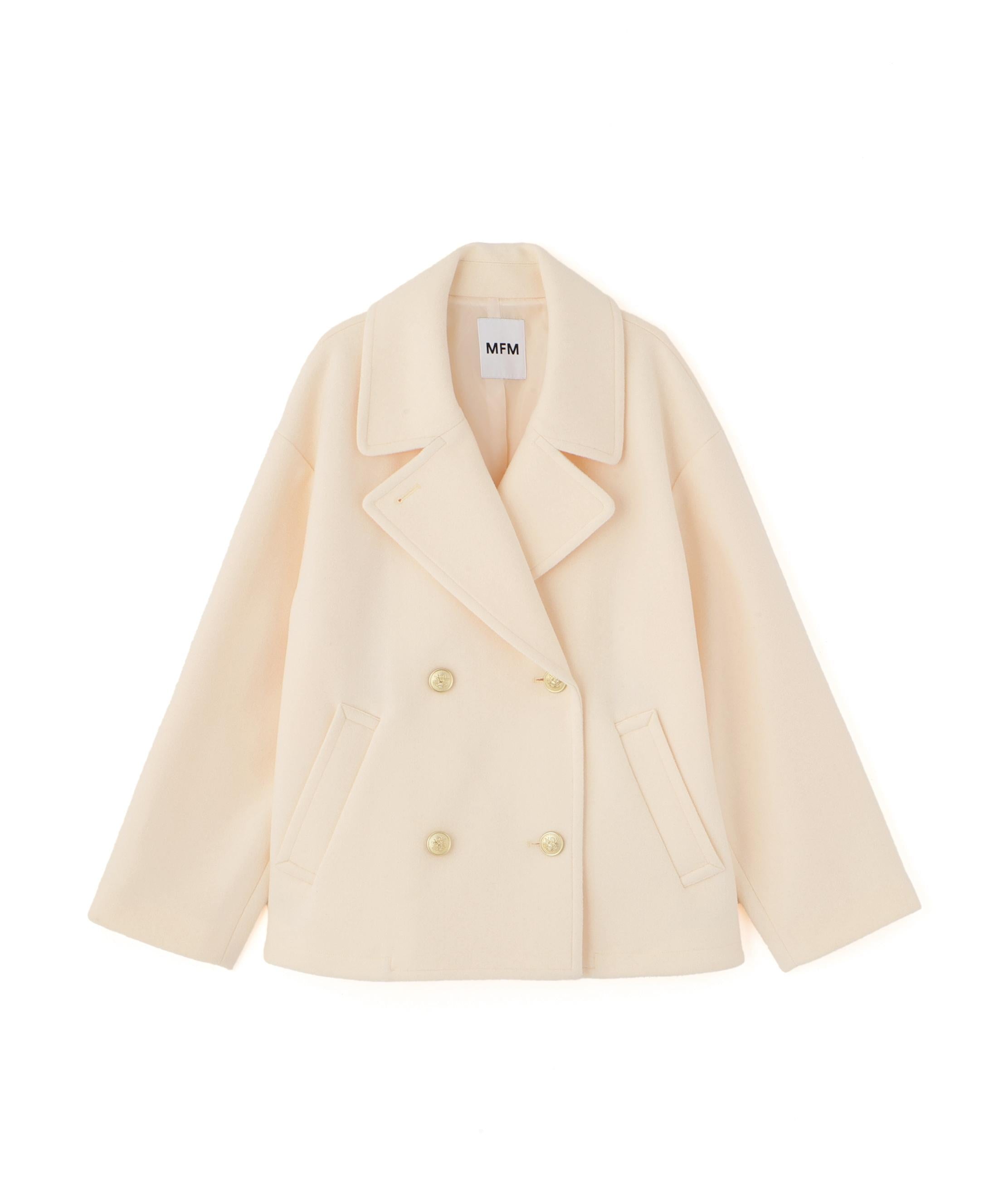 ニュアンスPコート アイボリー