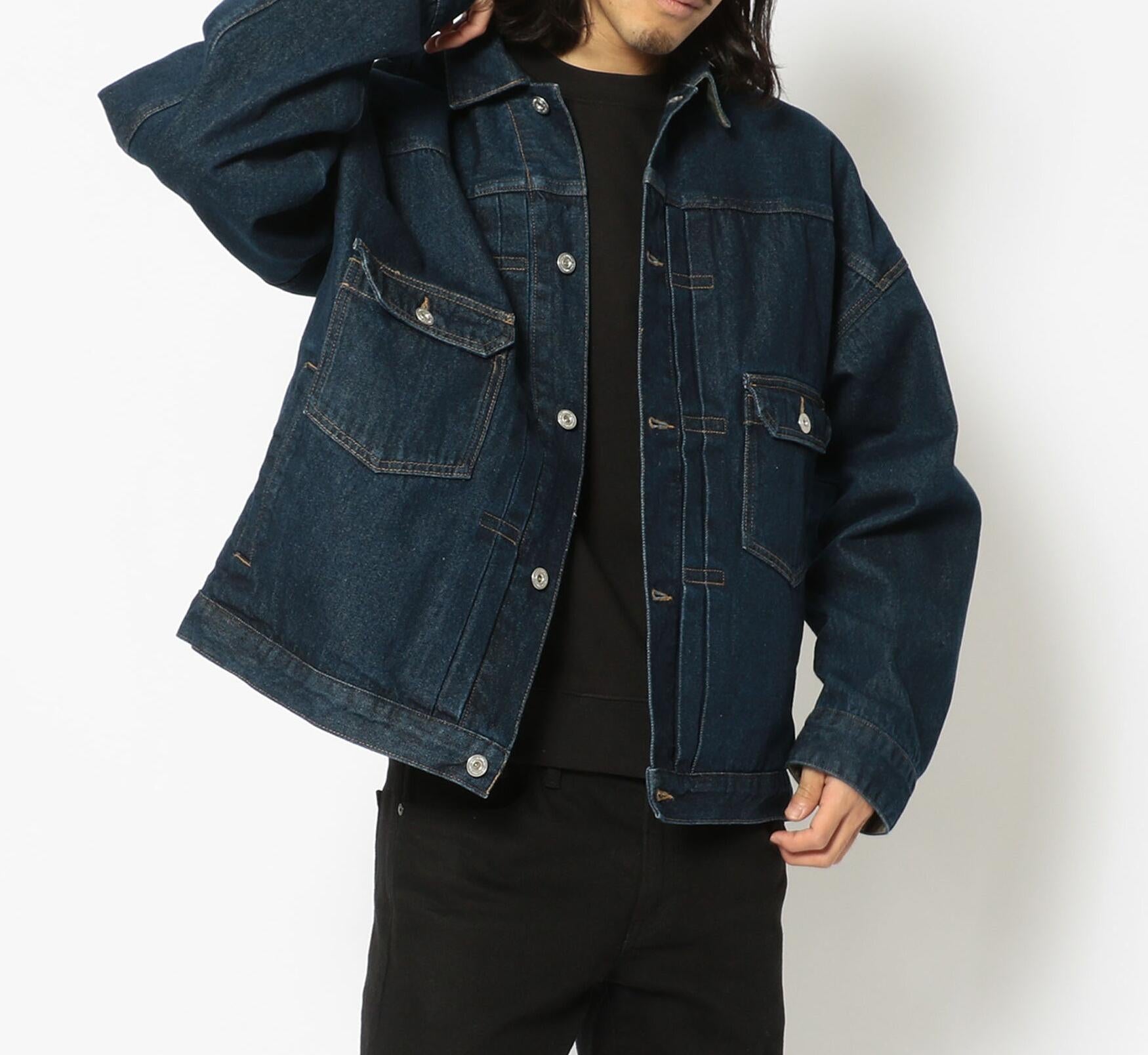 >ET>O G>ADE/レトログレード OVE> DENIM 2nd JACKET オーバーデニムセカンドジャケット インディゴ7
