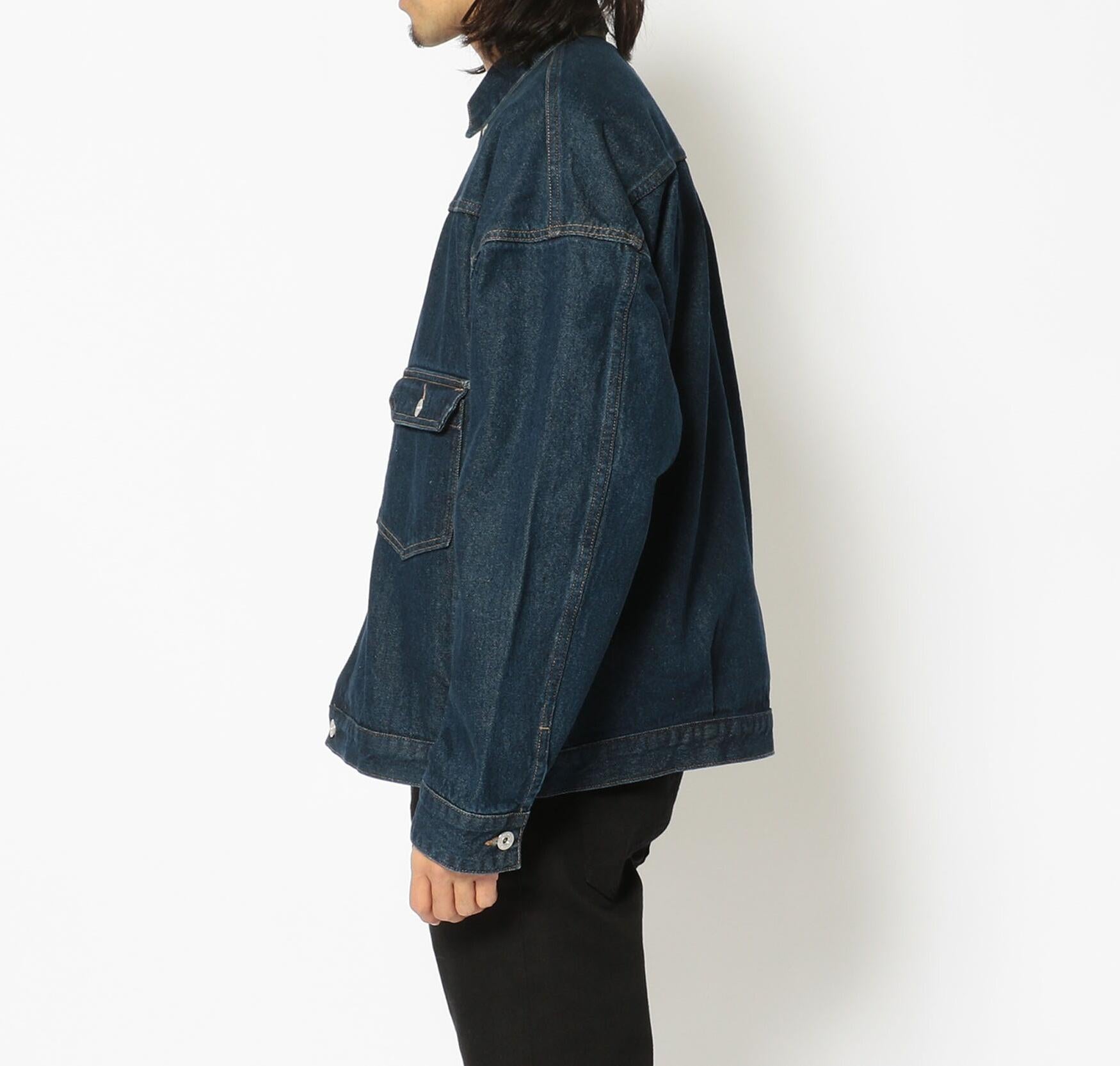 >ET>O G>ADE/レトログレード OVE> DENIM 2nd JACKET オーバーデニムセカンドジャケット インディゴ7