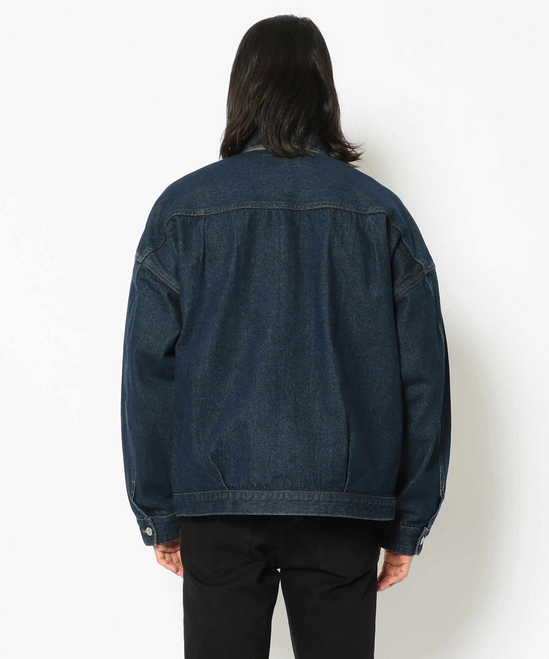>ET>O G>ADE/レトログレード OVE> DENIM 2nd JACKET オーバーデニムセカンドジャケット インディゴ7